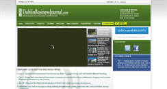 Desktop Screenshot of dublinbusinessjournal.com